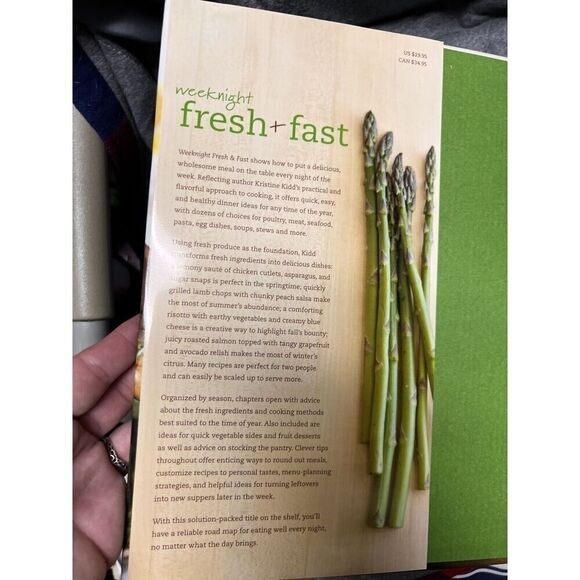 *Buy2Get1 Weeknight Fresh‎ & Fast Simple, Healthy Meals Cookbook HB BGT - Picture 5 of 10